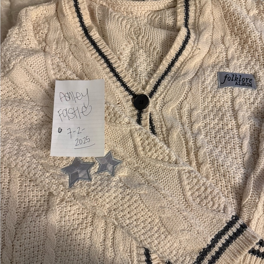 2020 OG folklore cardigan